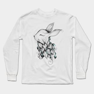 Poetic Rabbit Long Sleeve T-Shirt